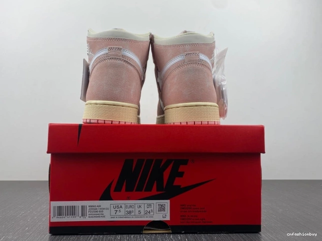(Women's) FD2596-600 Retro Air 1 Washed OG Pink Jordan High 0723